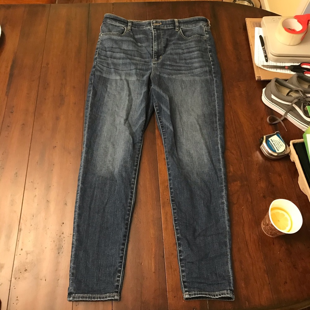 American Eagle next level stretch boyfriend jeans